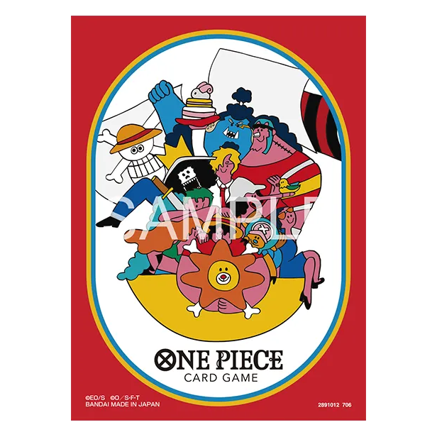 Sleeves Équipage du Chapeau de Paille Official Sleeves 17 One Piece Card Game