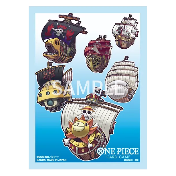 Sleeves Navires Emblématiques Limited Edition Vol.6 One Piece Card Game