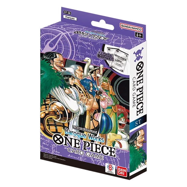Deck de Démarrage Baroque Works ST-38 One Piece Card Game