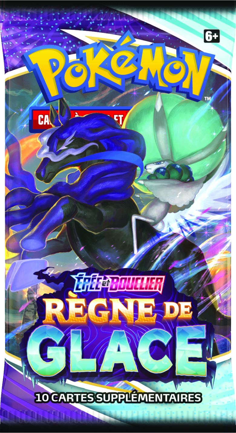 Booster Pokémon Règne de Glace illustration Sylveroy Cavalier d'Effroi, scellé français