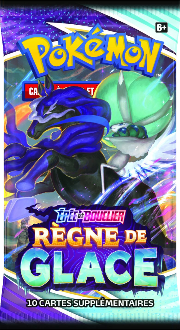 Booster Pokémon Règne de Glace illustration Sylveroy Cavalier d'Effroi, scellé français