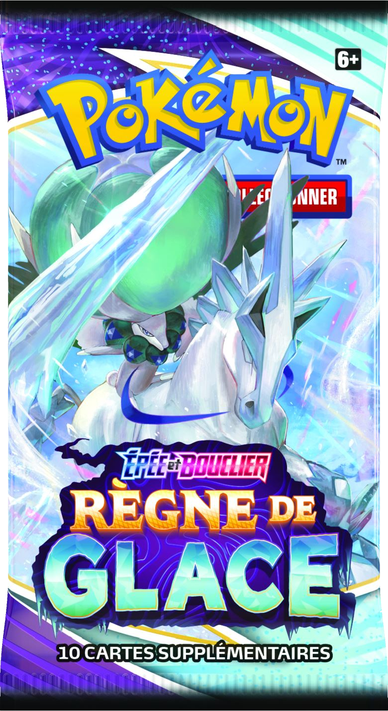 Booster Pokémon Règne de Glace illustration Sylveroy Cavalier du Froid, scellé français