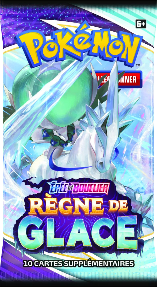 Booster Pokémon Règne de Glace illustration Sylveroy Cavalier du Froid, scellé français