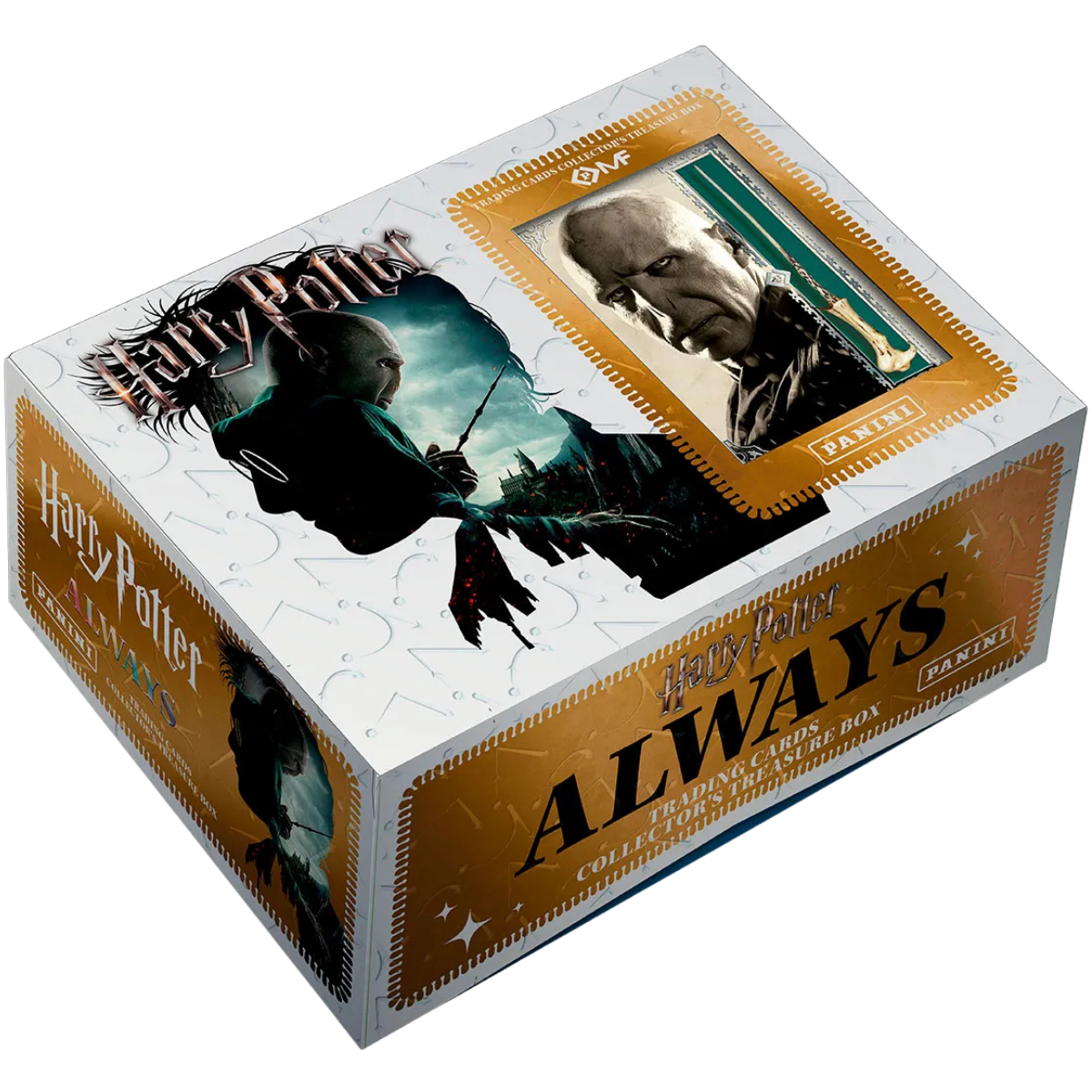 Treasure Box Panini Harry Potter ALWAYS Trading Cards, variante Lord Voldemort