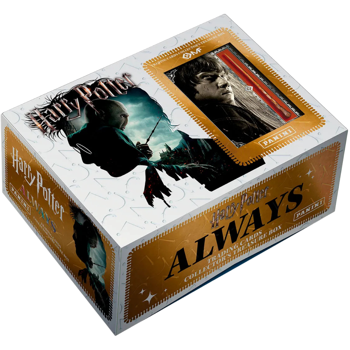 Treasure Box Panini Harry Potter ALWAYS Trading Cards, variante Ron Weasley