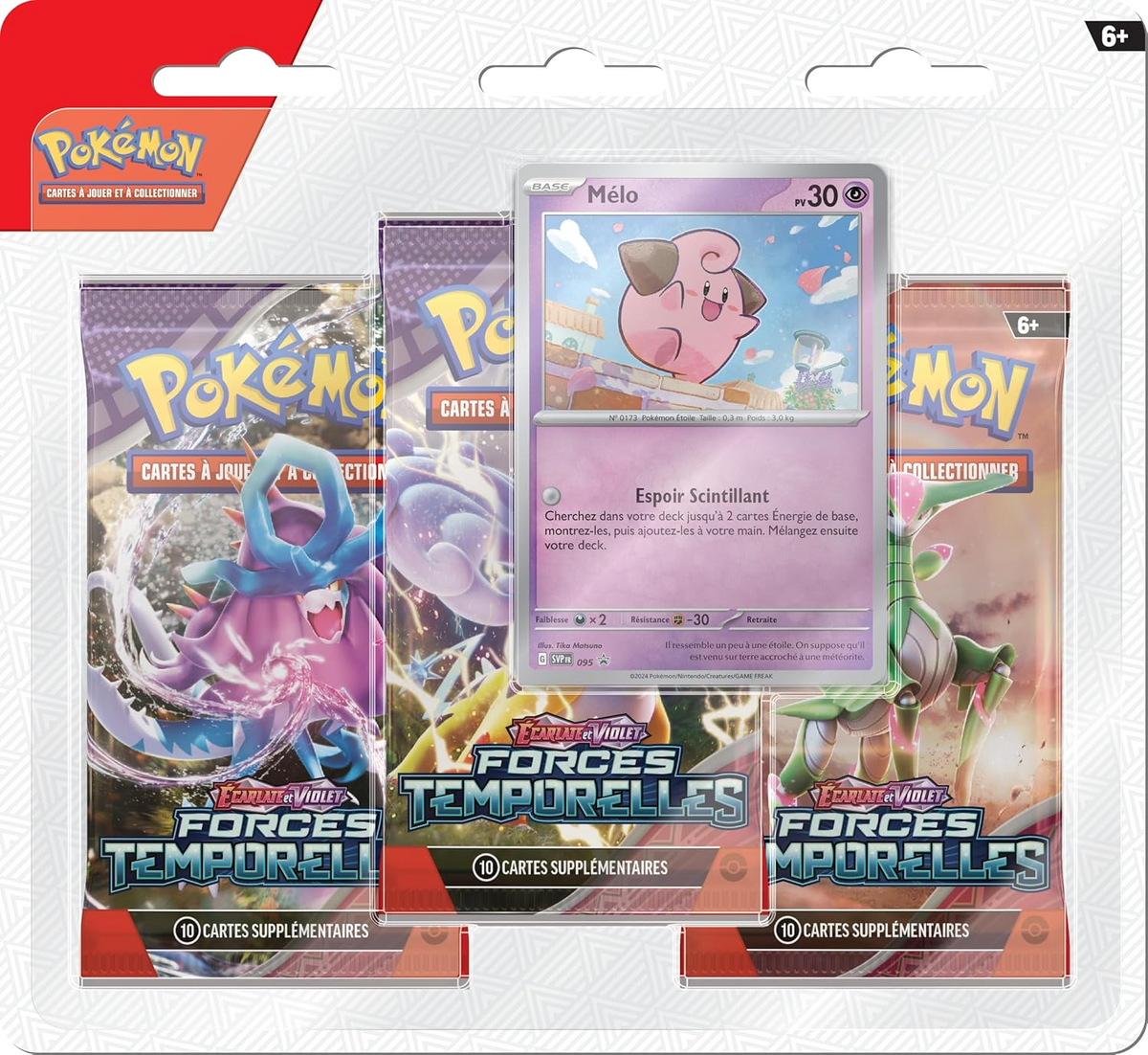 TriPack - Écarlate et Violet Forces Temporelles — Illustration Mélo