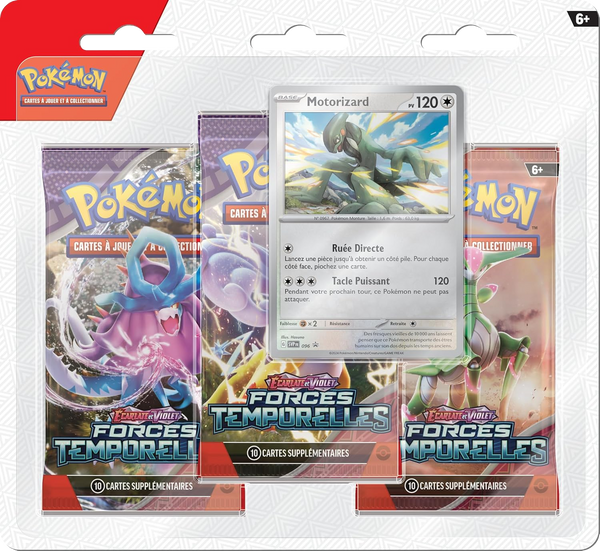 TriPack - Écarlate et Violet Forces Temporelles — Illustration Motorizard