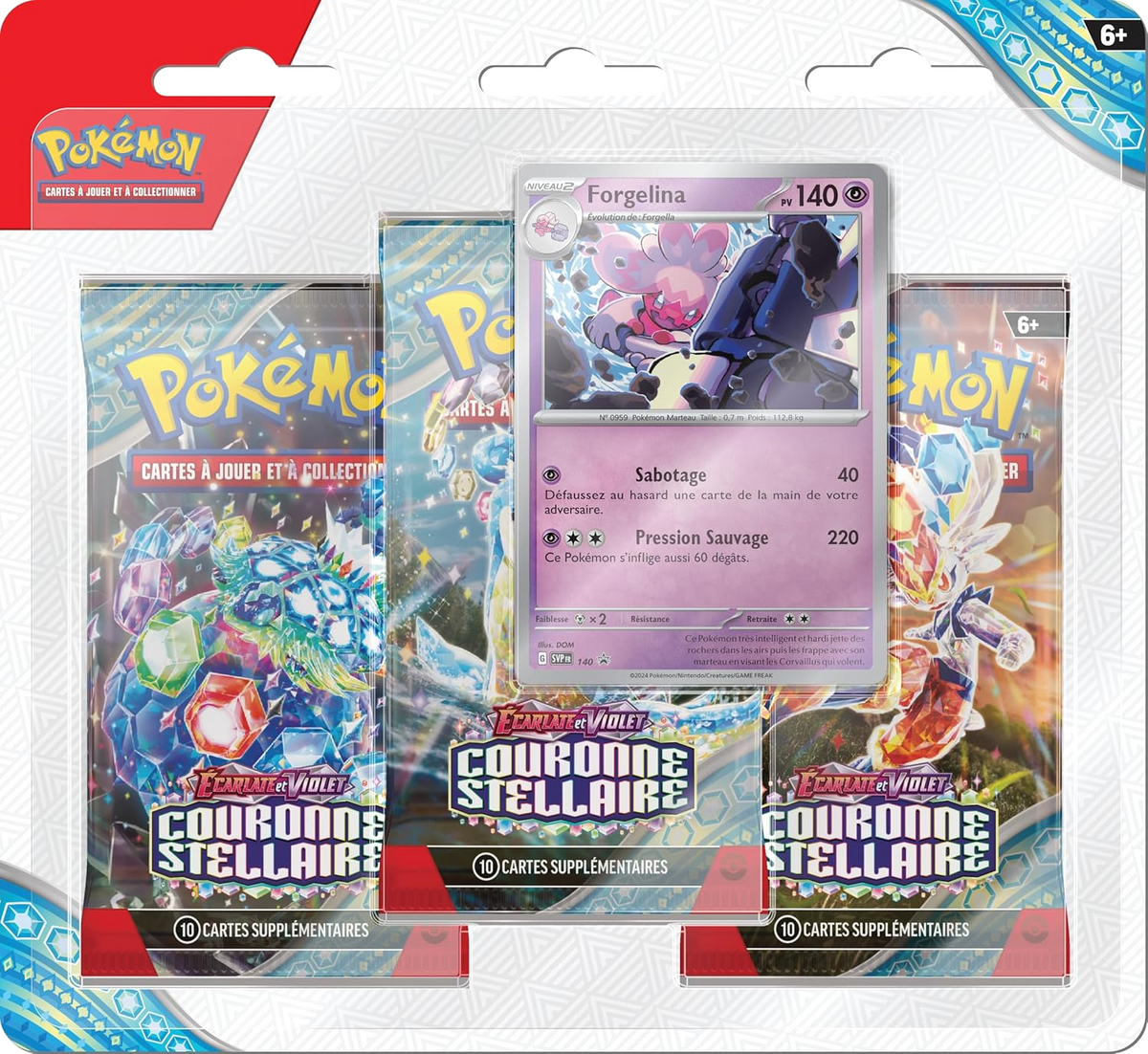 TriPack - Écarlate et Violet Stellaire Crimson — Illustration Forgelina