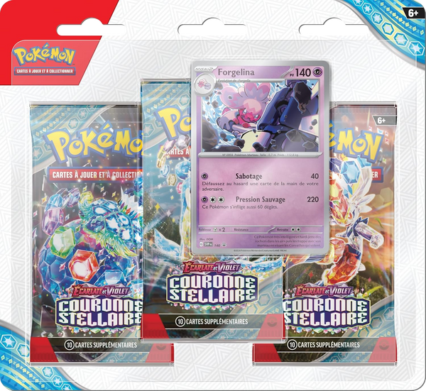 TriPack - Écarlate et Violet Stellaire Crimson — Illustration Forgelina