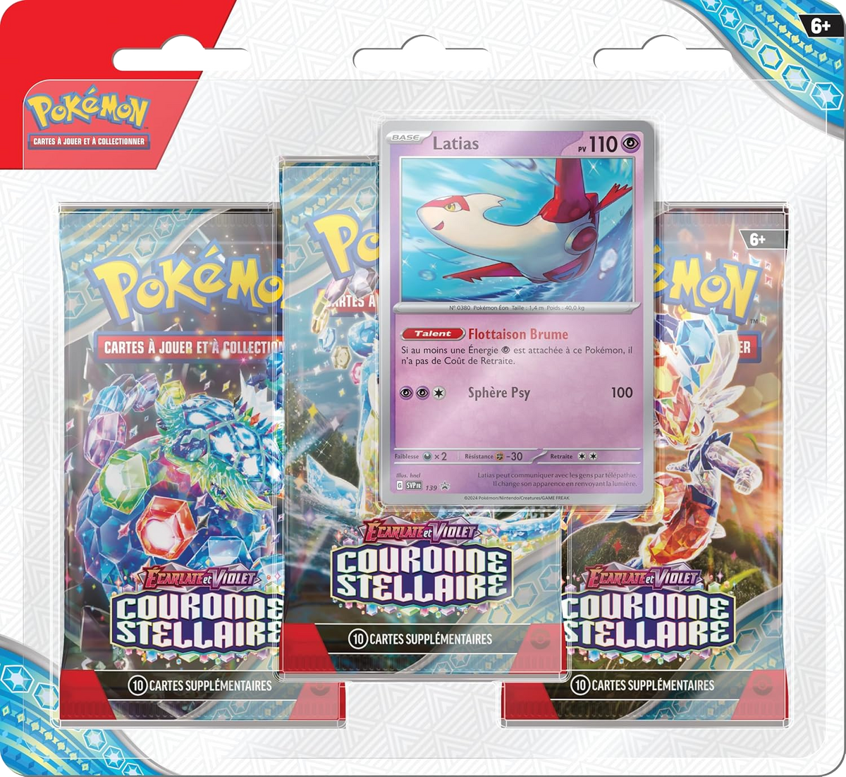 TriPack - Écarlate et Violet Stellaire Crimson — Illustration Latias