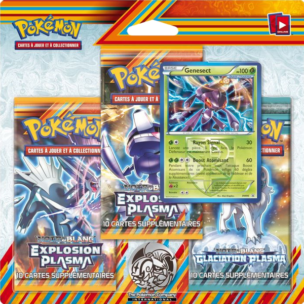 TriPack - Noir & Blanc Frontières Franchies — Illustration Genesect