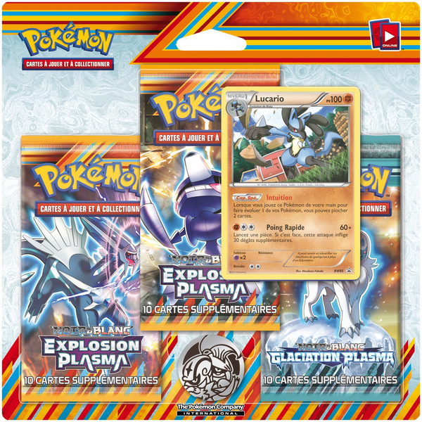 TriPack - Noir & Blanc Frontières Franchies — Illustration Lucario