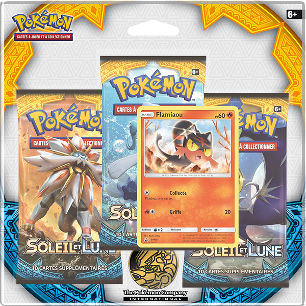 TriPack - Soleil et Lune — Illustration Flamiaou