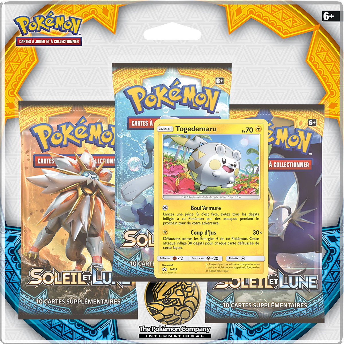 TriPack - Soleil et Lune — Illustration Togedemaru