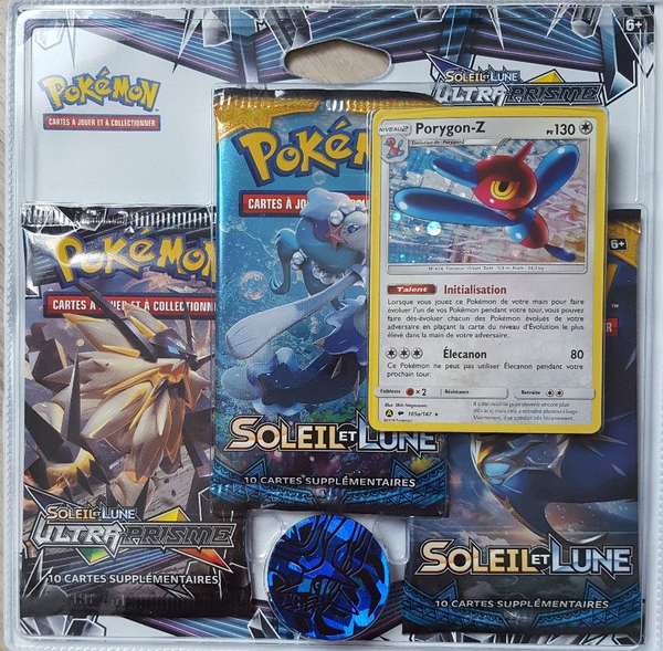 TriPack - Soleil et Lune Ultra-Prisme — Illustration Porygon-Z