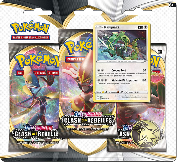 TriPack - Clash des Rebelles — Illustration Rayquaza