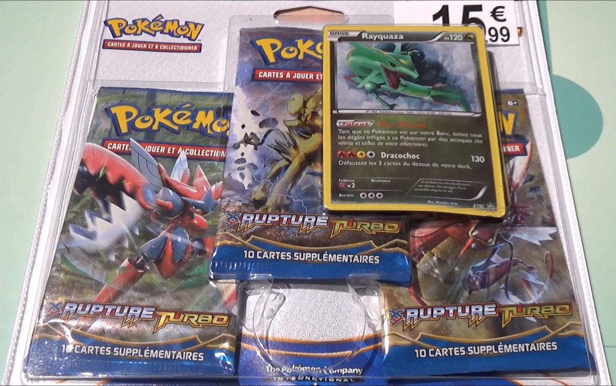 TriPack - XY Rupture Turbo — Illustration Rayquaza