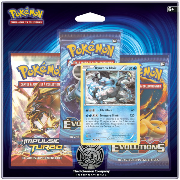 TriPack - XY Évolutions — Illustration Kyurem Noir