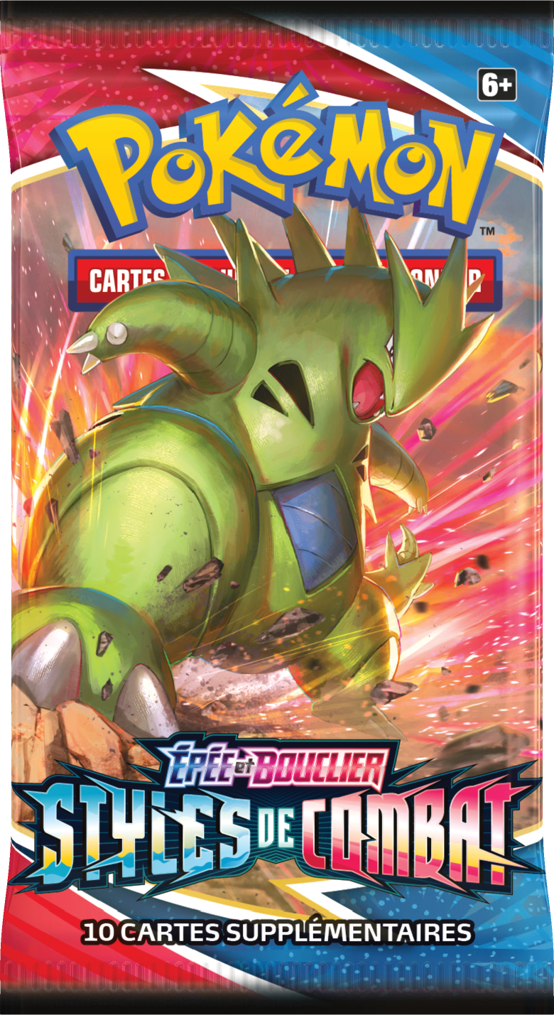 Booster Pokémon Styles de Combat illustration Tyranocif, scellé français