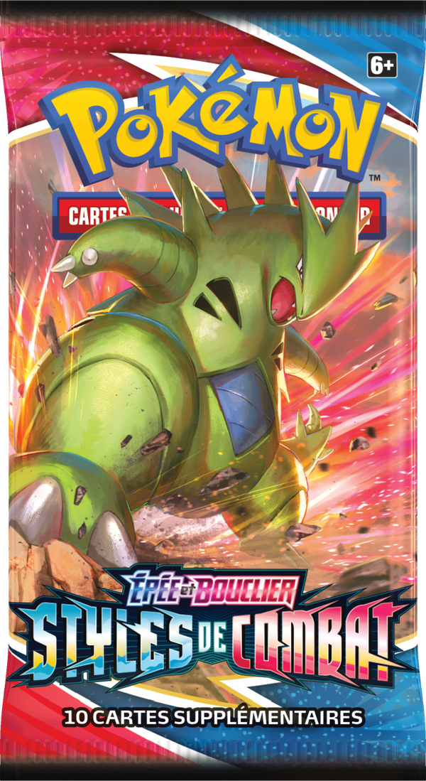 Booster Pokémon Styles de Combat illustration Tyranocif, scellé français