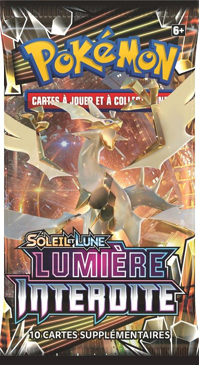 Booster Pokémon Lumière Interdite illustration Ultra-Necrozma, scellé français