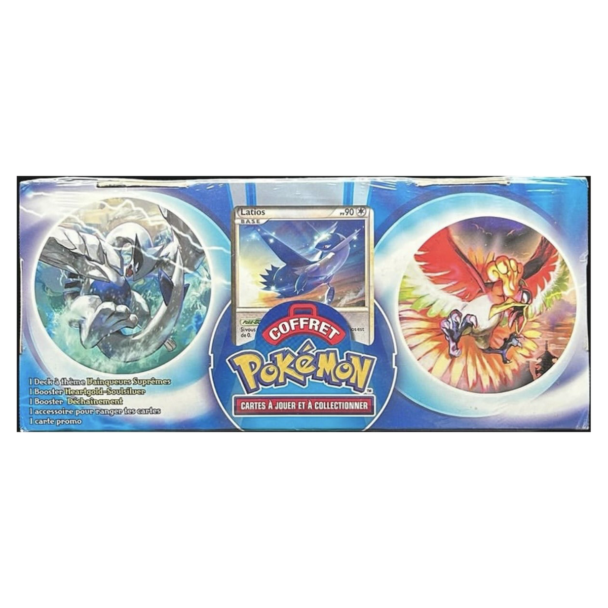 Valisette Latios Pokémon HeartGold SoulSilver, face avant