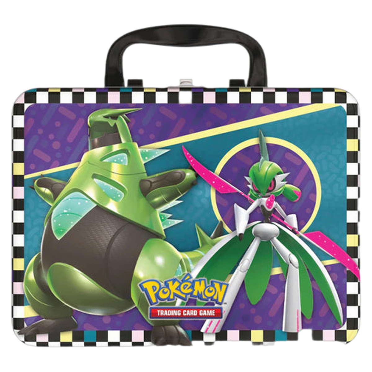 Valisette Pokémon Rentrée 2024 Garde-de-Fer, coffre de collection métallique