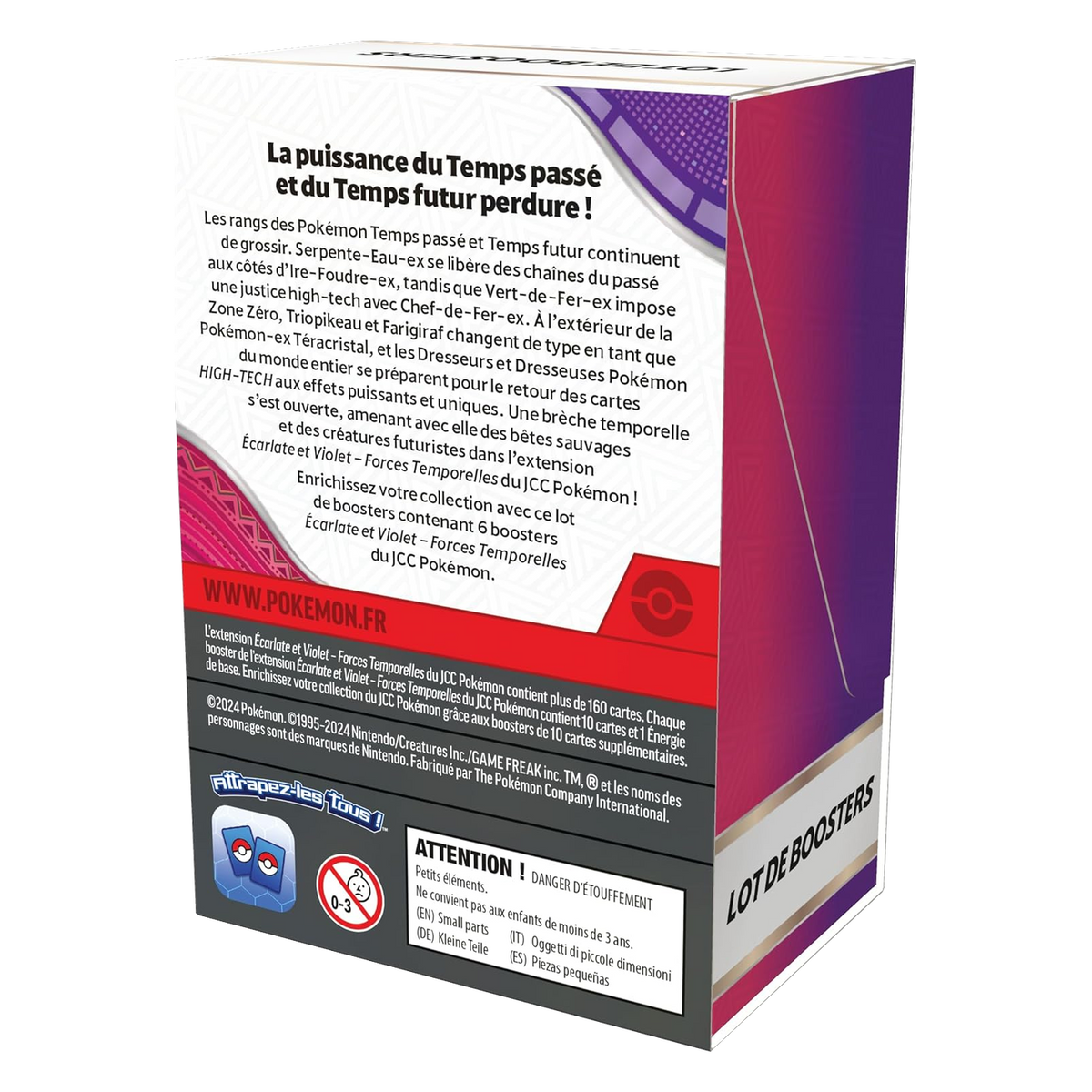 Bundle - Forces Temporelles, dos de la boîte