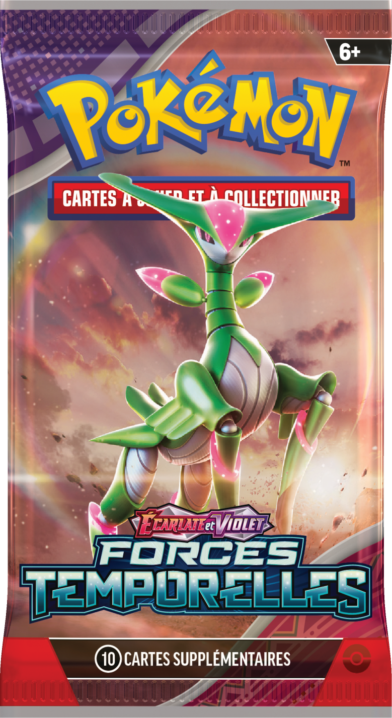 Booster Pokémon Forces Temporelles illustration Vert-de-Fer, scellé français
