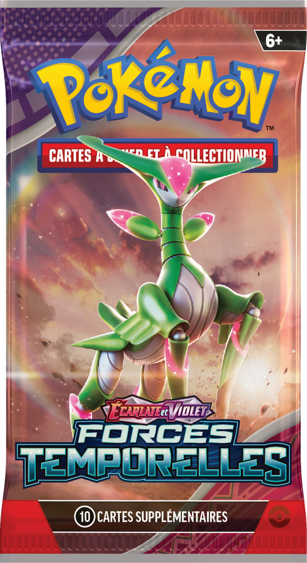 Booster Pokémon Forces Temporelles illustration Vert-de-Fer, scellé français