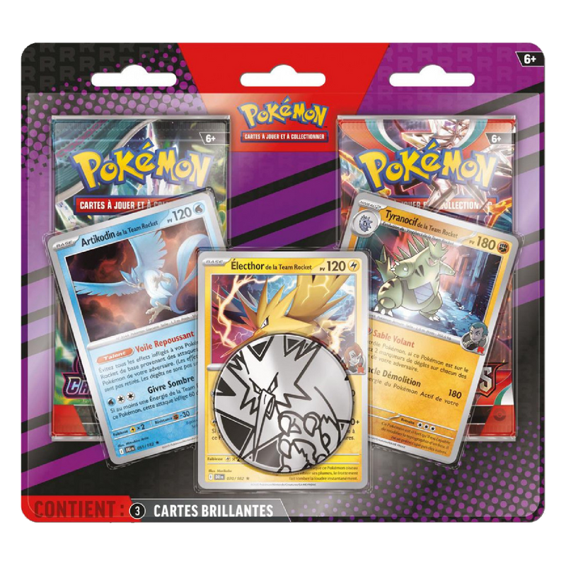 DuoPack - Artikodin, Électhor et Tyranocif de la Team Rocket