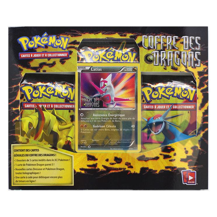 TriPack - Coffre des Dragons / Latias, scellé français