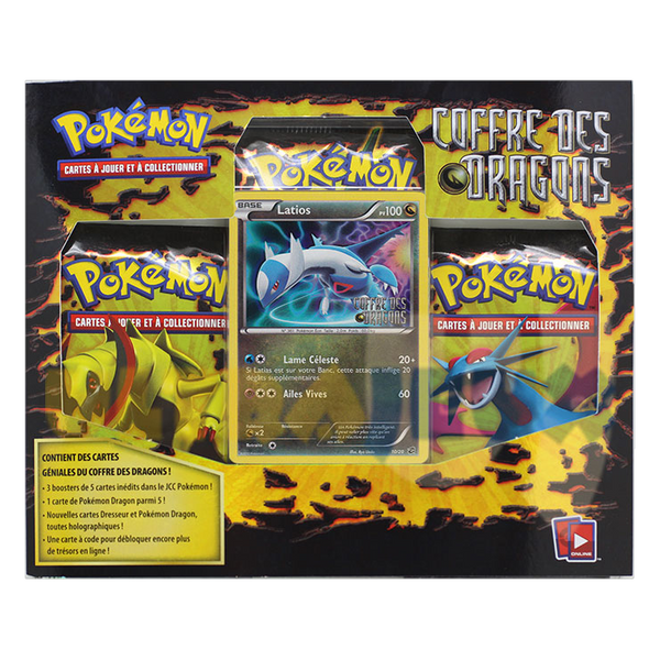 TriPack - Coffre des Dragons / Latios, scellé français