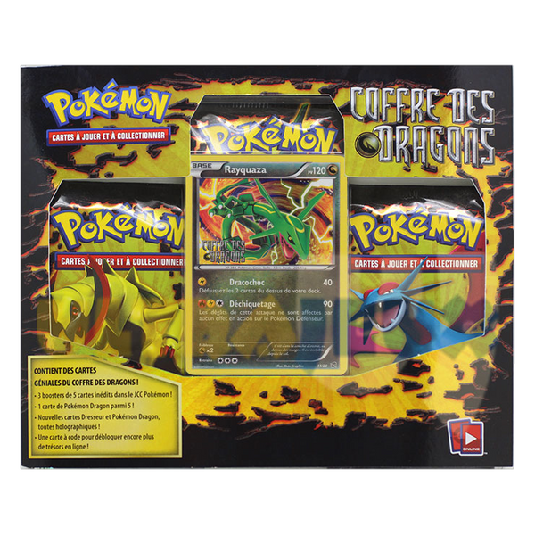 TriPack - Coffre des Dragons / Rayquaza, scellé français