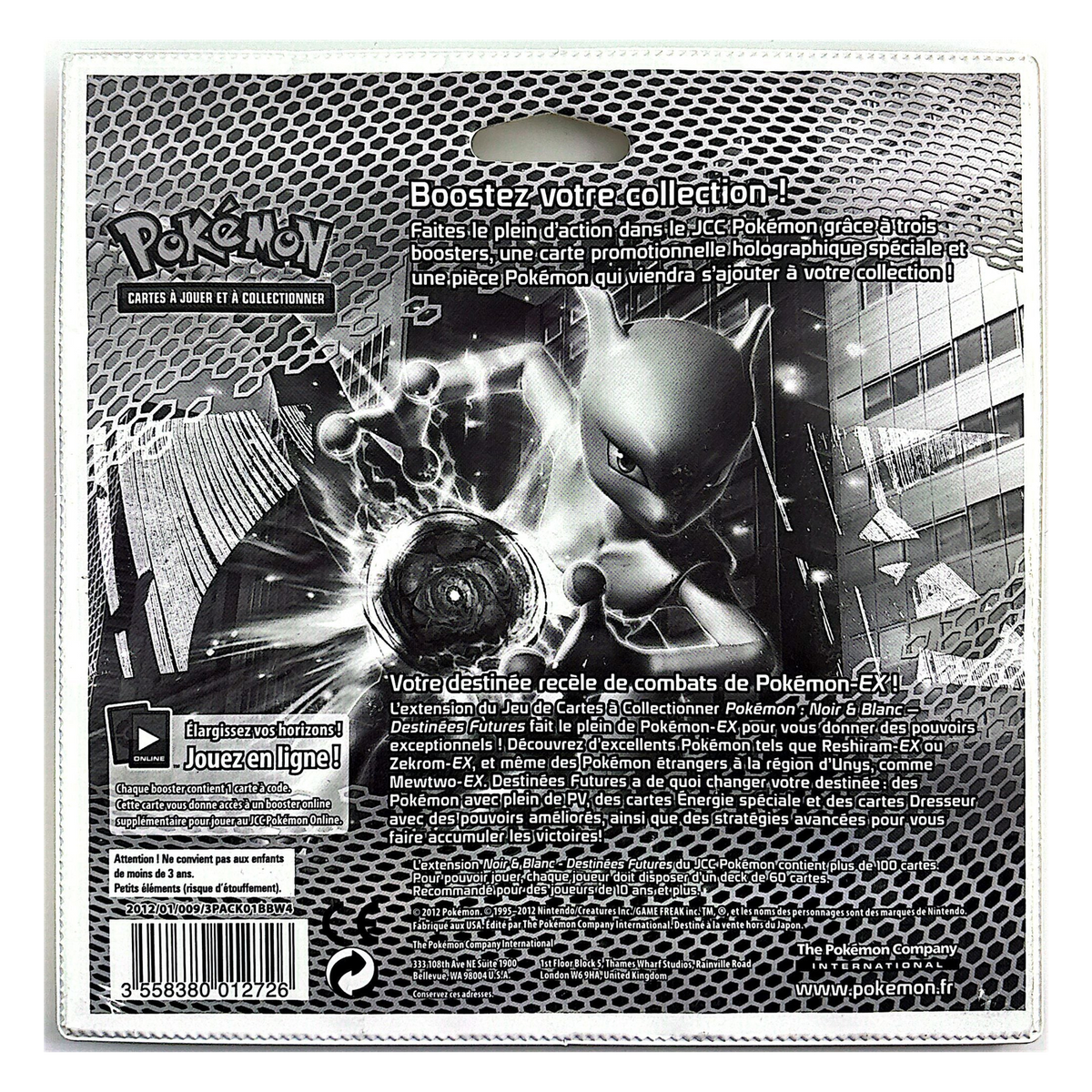 TriPack - Destinées Futures / Luxio, dos du blister