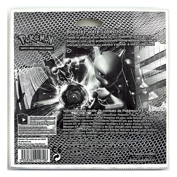 TriPack - Destinées Futures / Luxio, dos du blister