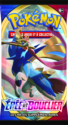 Booster Épée et Bouclier illustration Zacian