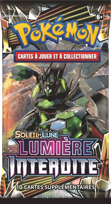 Booster Pokémon Lumière Interdite illustration Zygarde, scellé français