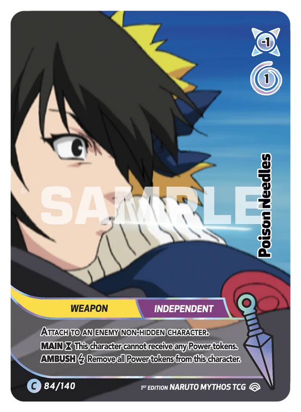Aiguilles Empoisonnées —  (Naruto Mythos 084/140)