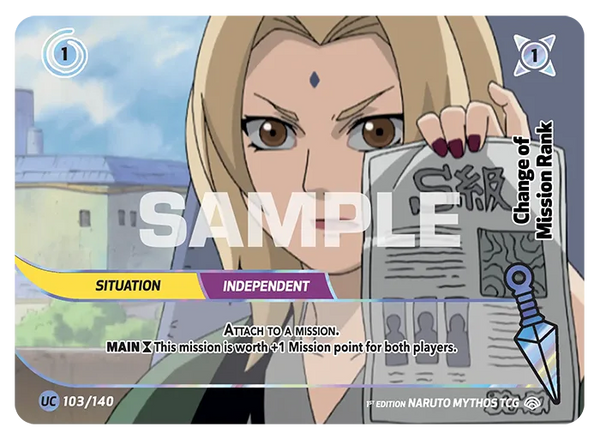 Changement de Rang de Mission —  (Naruto Mythos 103/140)