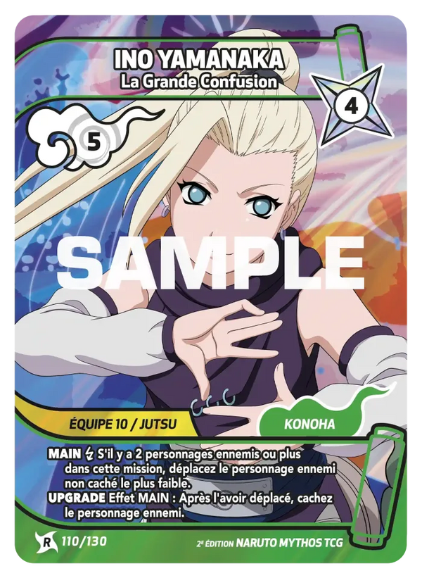 Ino Yamanaka — La Grande Confusion (Naruto Mythos 110/130)