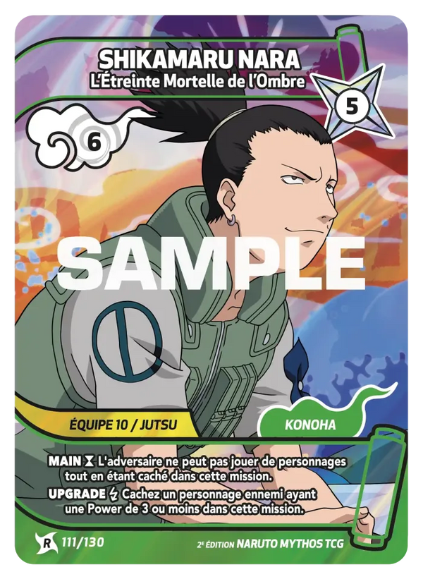 Shikamaru Nara — L’Étreinte Mortelle de l’Ombre (Naruto Mythos 111/130)