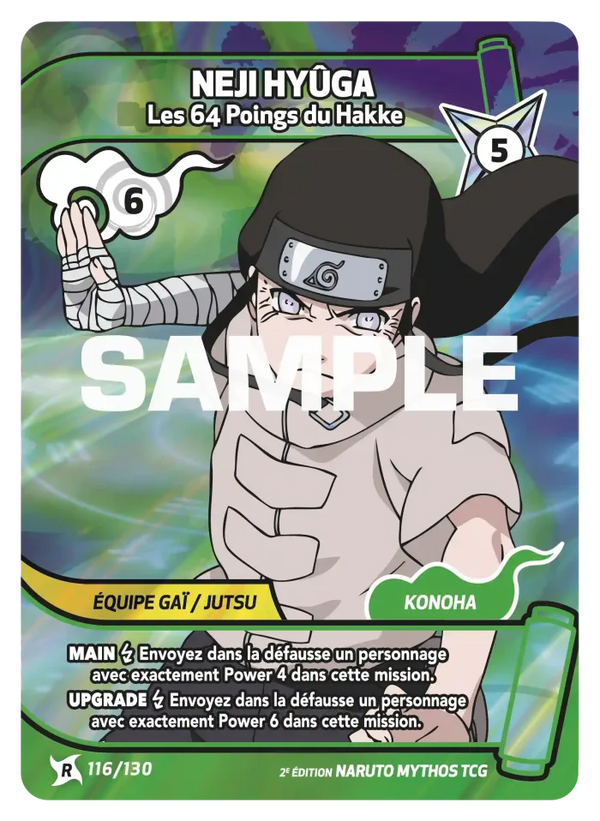Neji Hyûga — Les 64 Poings du Hakke (Naruto Mythos 116/130)