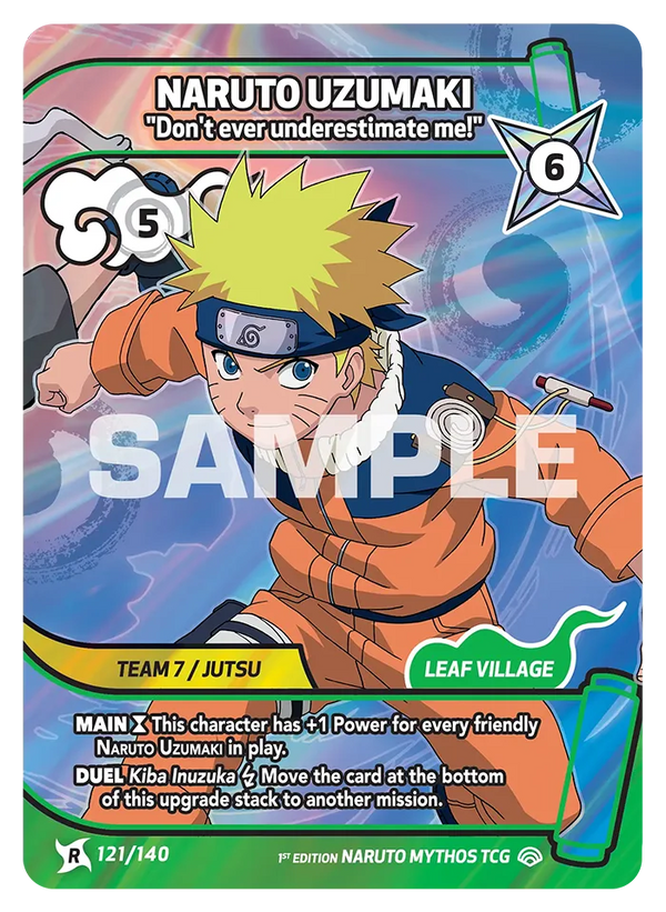 Naruto Uzumaki — « Ne me sous-estime jamais ! » (Naruto Mythos 121/140)