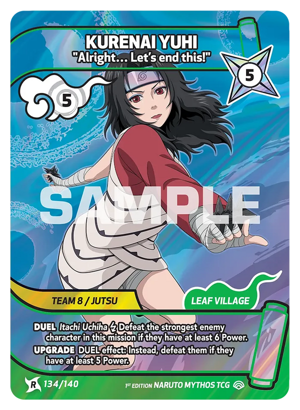 Kurenai Yûhi — « Très bien… Finissons-en ! » (Naruto Mythos 134/140)