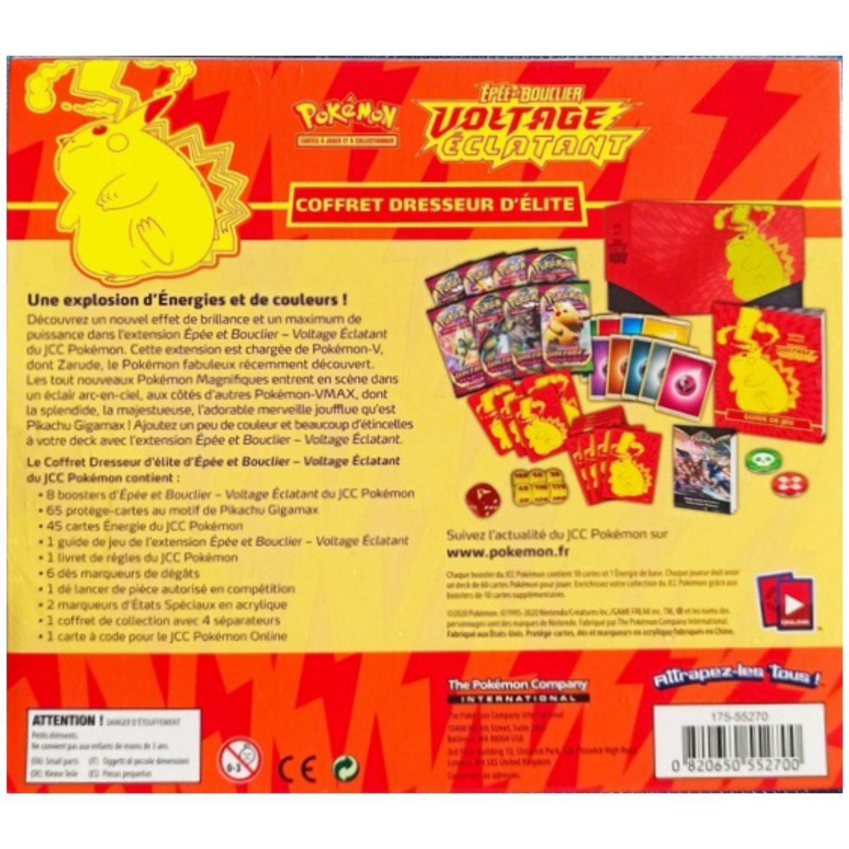 ETB - Voltage Éclatant — Verso