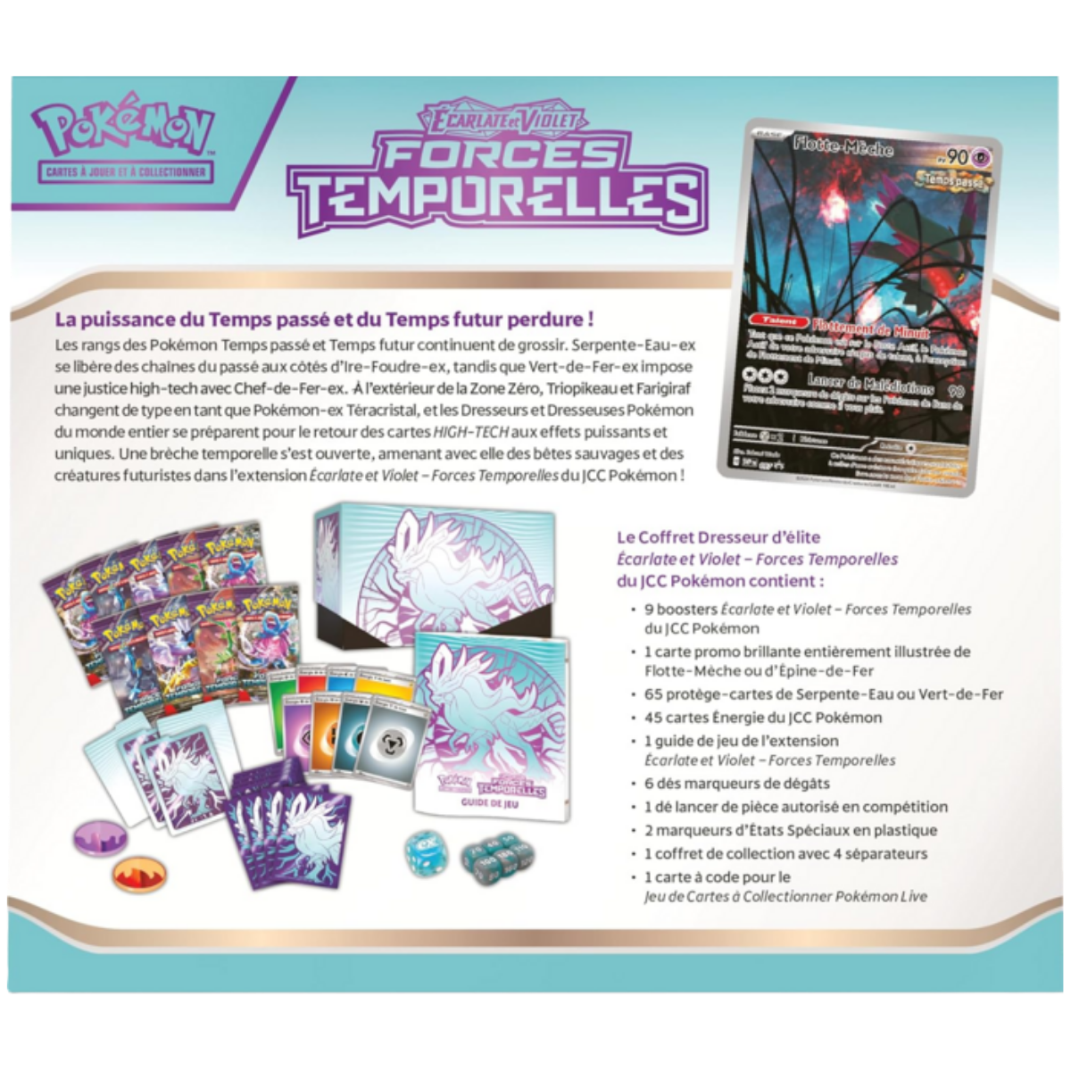 ETB - Forces Temporelles / Walking Wake / Serpente-Eau — Verso