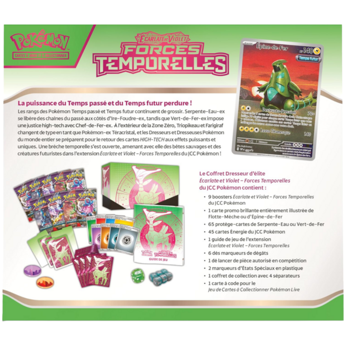ETB - Forces Temporelles / Iron Leaves / Vert-de-Fer — Verso