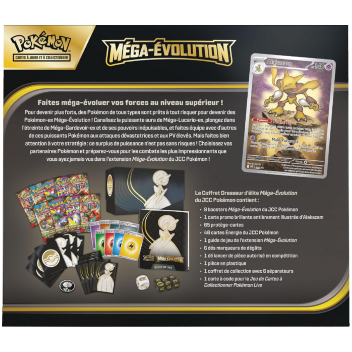 ETB - Méga-Évolution / Méga-Gardevoir — Verso