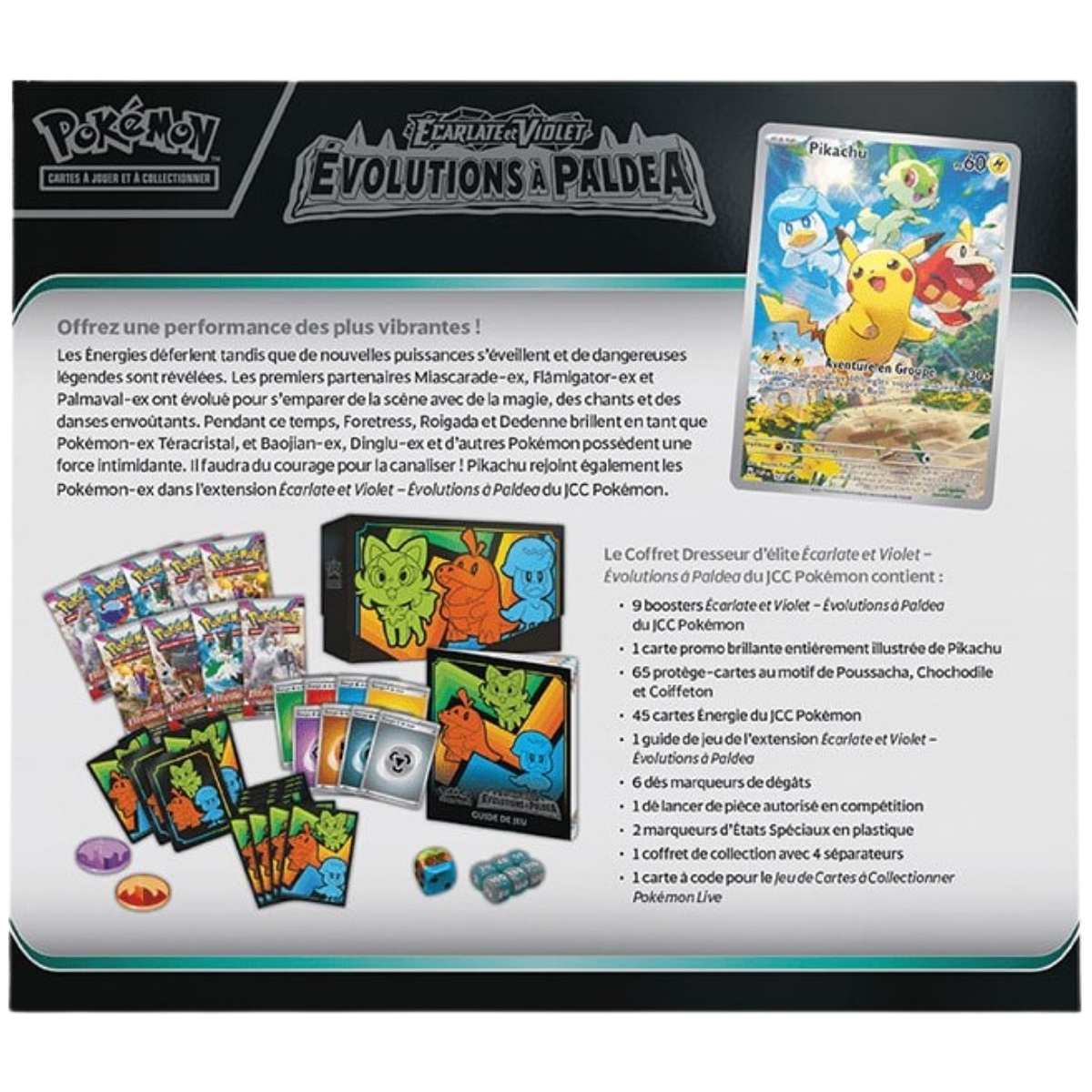ETB - Évolutions à Paldea — Verso